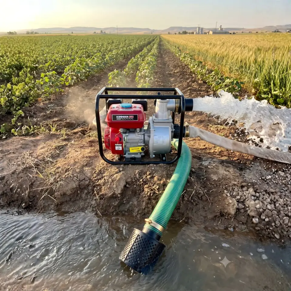 Nuspower Profesyonel 3 İnç Benzinli Su Pompası Motoru - Yüksek Basınçlı 3'İnç