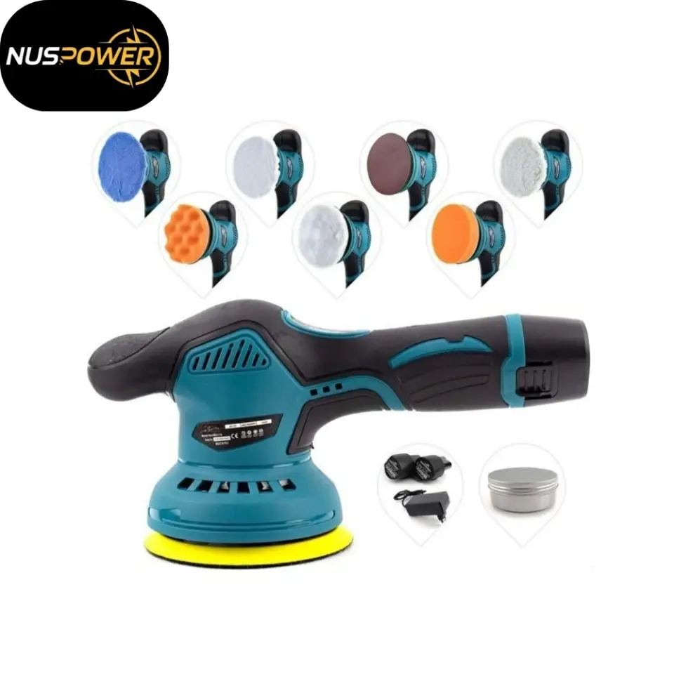 12V Orbital 6 Kademeli Polisaj Makinesi