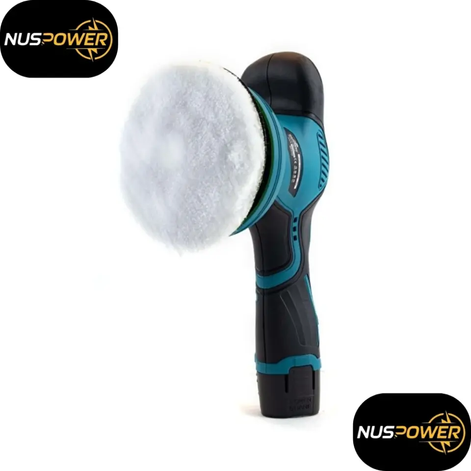 NusPower 12V Orbital 6 Kademeli Cila Pasta Parlatma Polisaj Makinesi