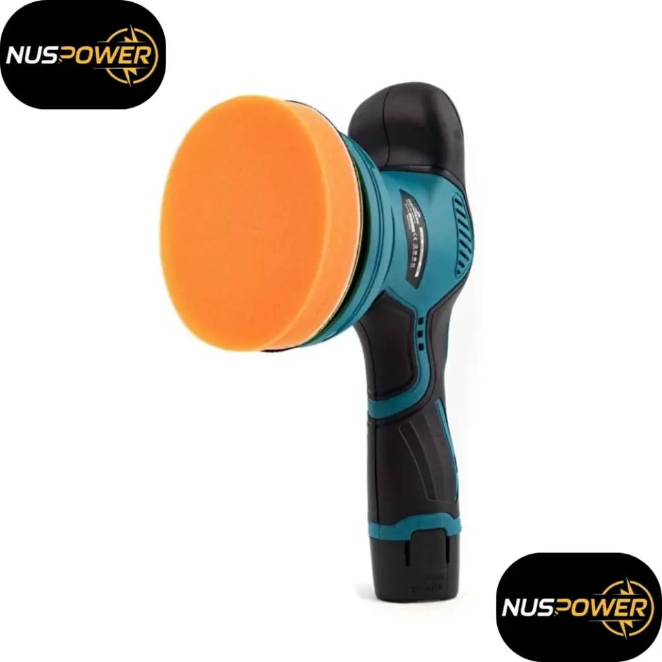 NusPower 12V Orbital 6 Kademeli Cila Pasta Parlatma Polisaj Makinesi