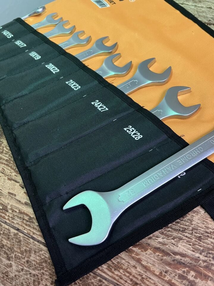 Dingqi 12 Parça Çift Ağızlı Açık Anahtar Takımı (6-32 mm)