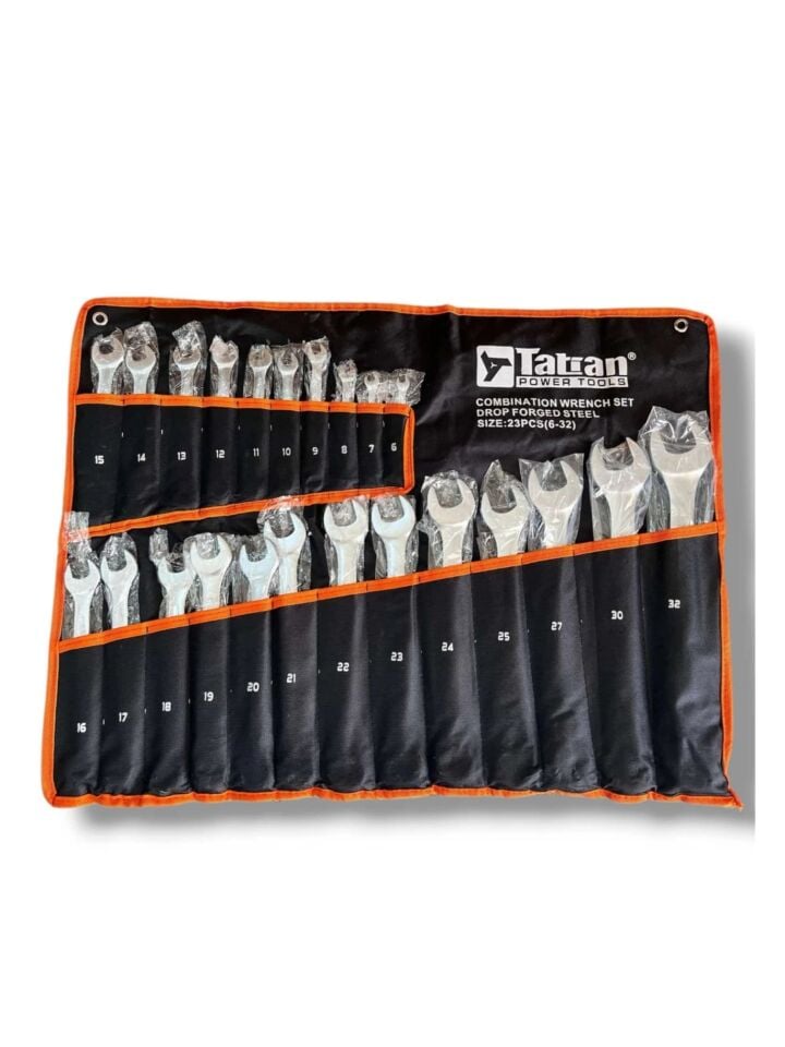Tatian Power Tools 23 Parça Kombine Bez Anahtar Takımı (6-32 mm)