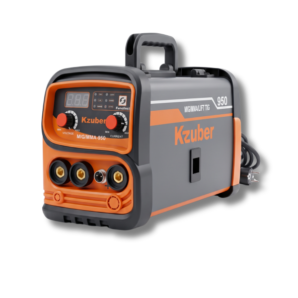 Kzuber MIG/MMA/LIFT TIG-950 Çok Fonksiyonlu İnverter Kaynak Makinesi